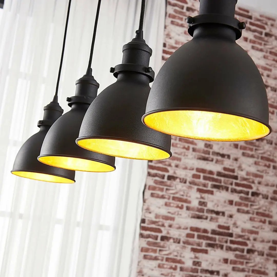 Lindby Hanglamp 4-lichts Metaal