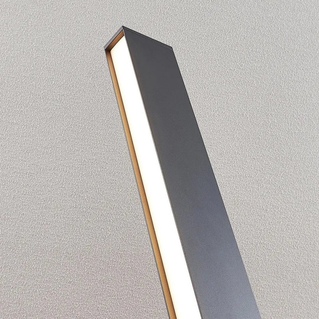Lucande LED Buitenlamp 6W - Donkergrijs/Wit