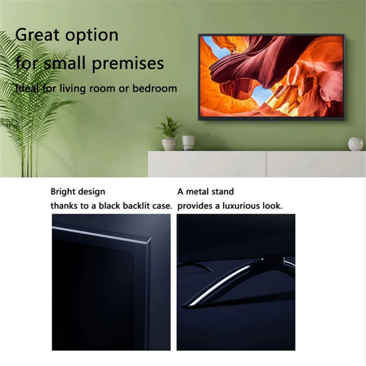 Mi TV 4A - 32 Inch - Voice Control 5G WIFI bluetooth 4.2 HD Android Smart TV International