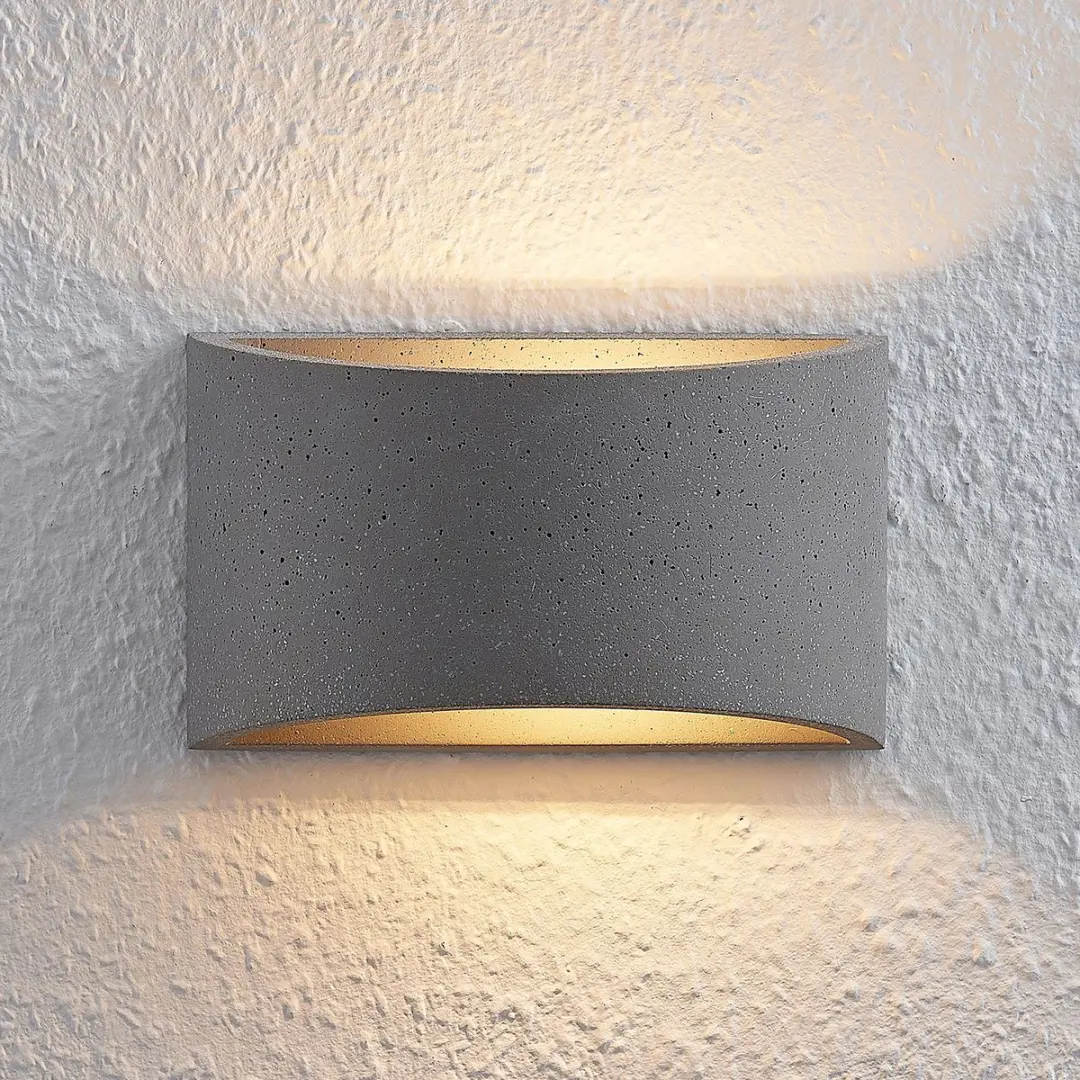 Lindby Wandlamp Beton G9 5W