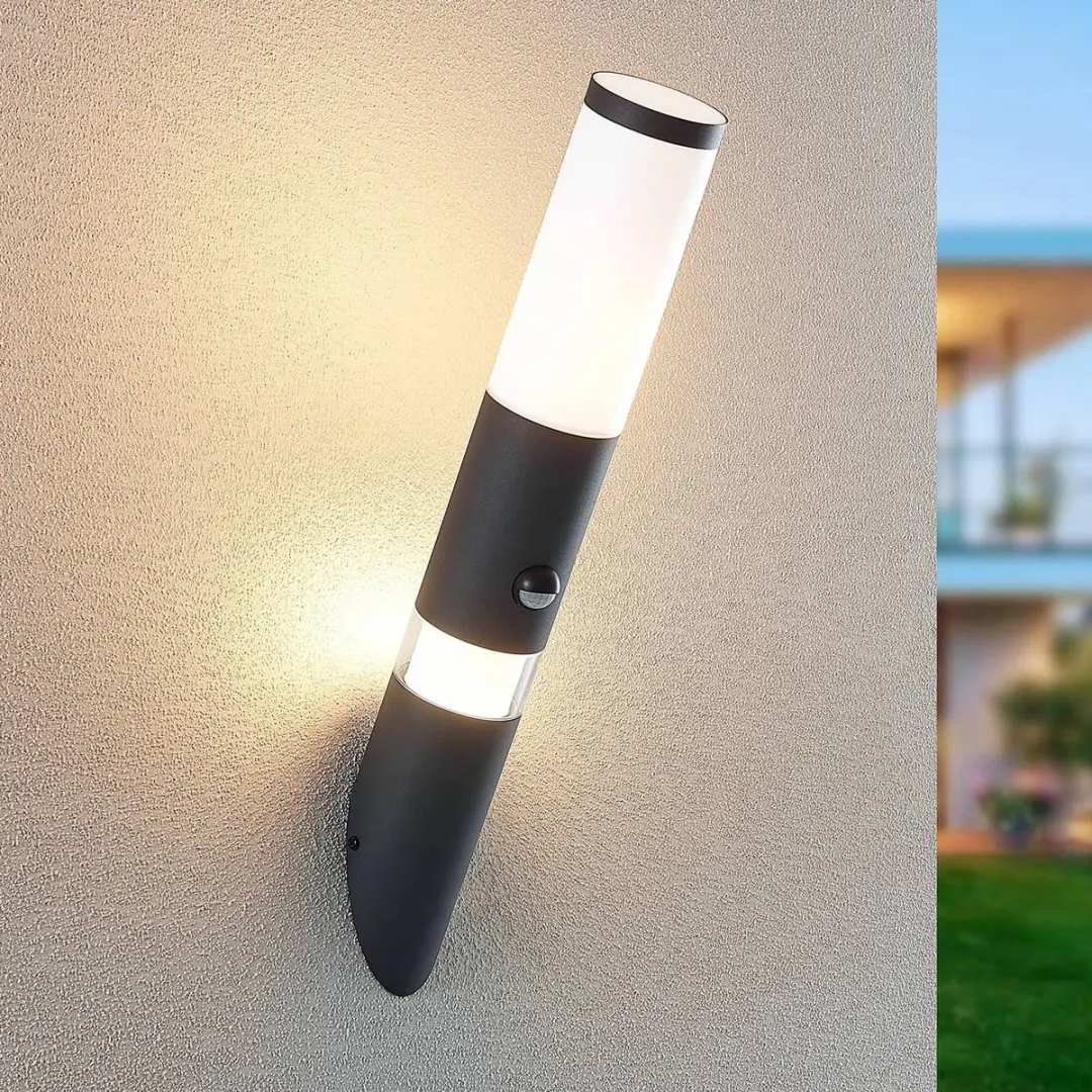 Lindby Wandlamp Buiten Aluminium 1 Licht E27