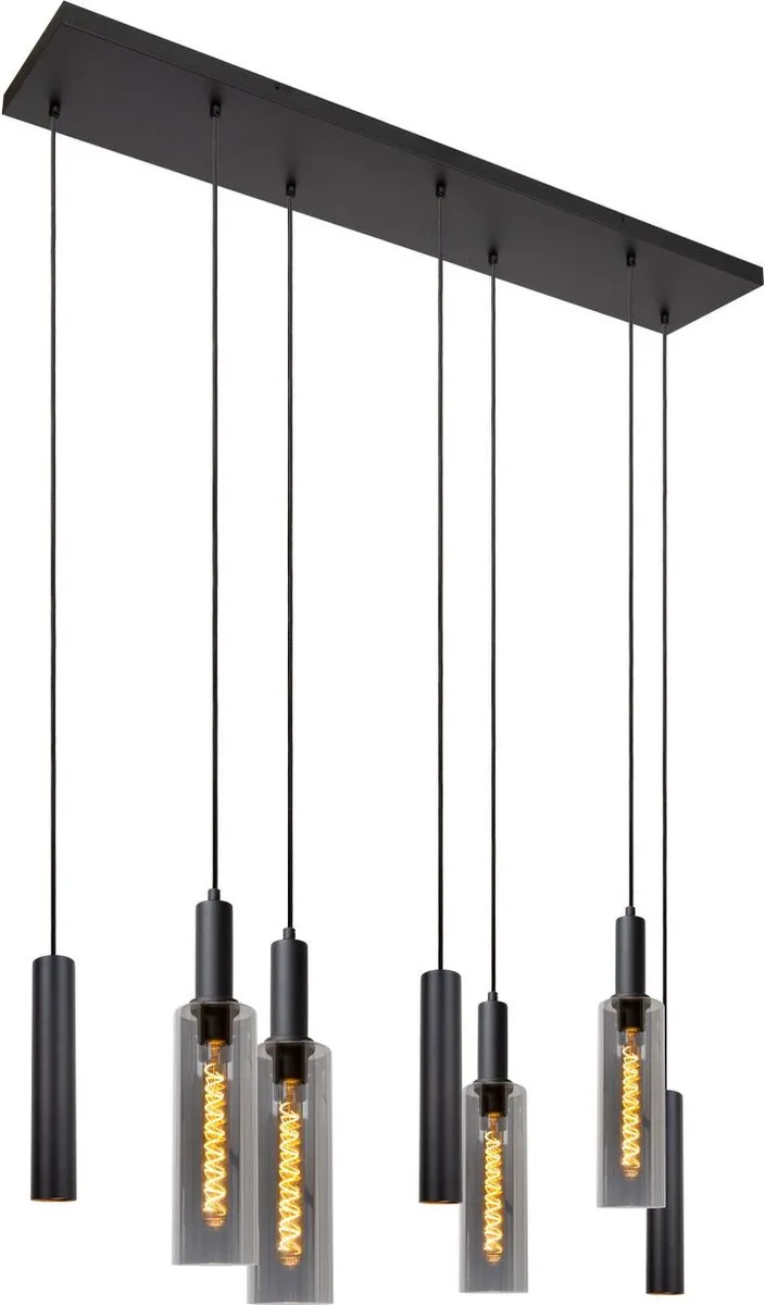 Lucide REX Hanglamp 4xE27 Fumé