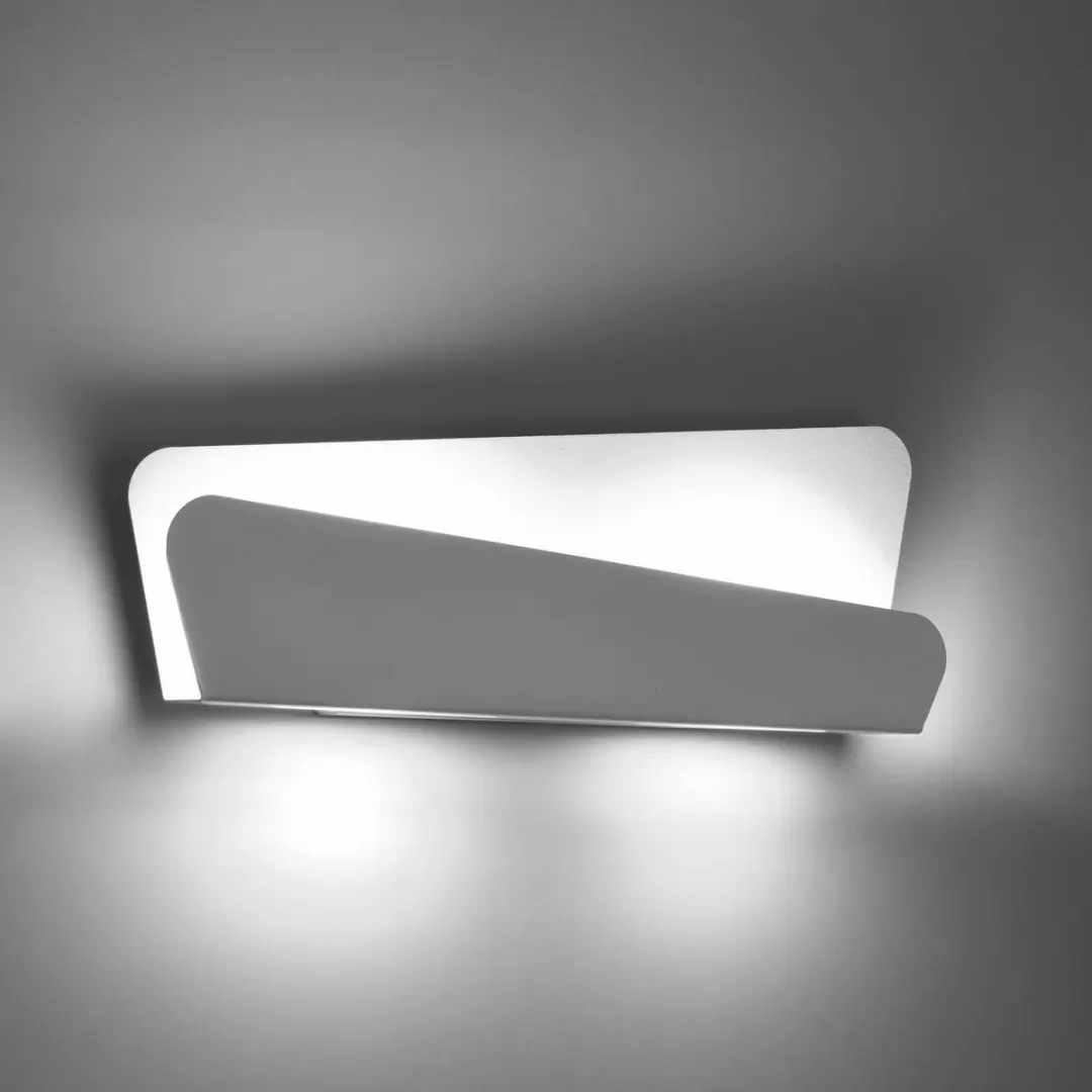 Euluna Wandlamp 2 Lichtpunten Staal G9 Wit Mat