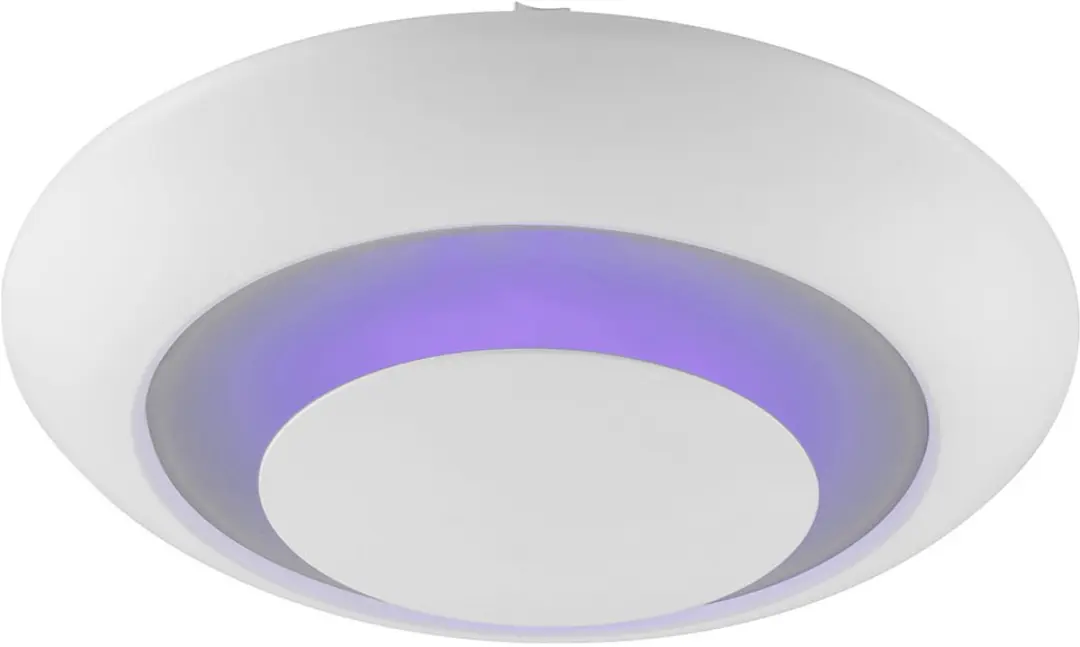 Globo Plafondlamp RGB LED 20W 50x11cm - Wit