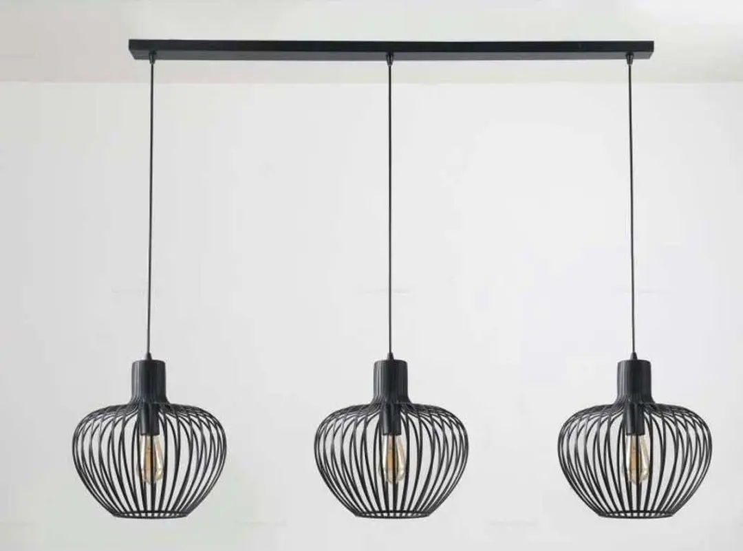 Freelight Arraffone 3 Lichts Hanglamp 140cm - Zwart
