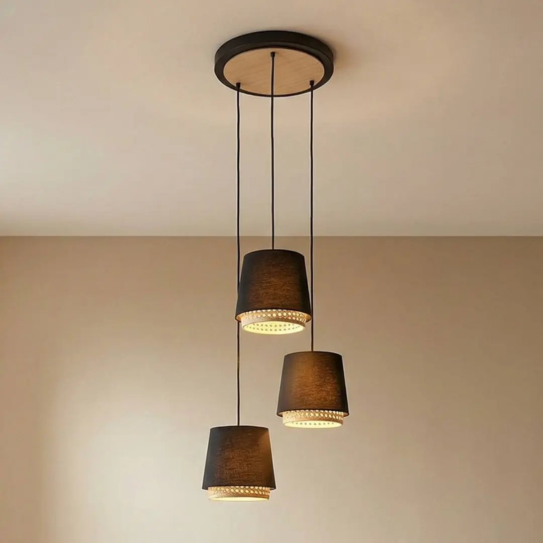 Lindby Hanglamp 3-Lichts Metaal