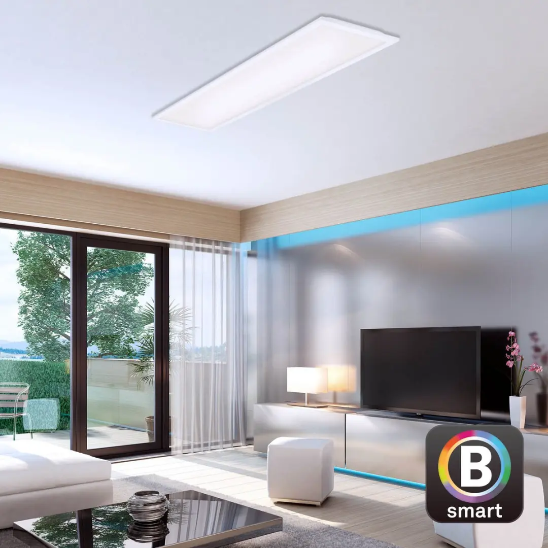 Briloner PIATTO S LED Plafondlamp 28W 3000lm - Wit