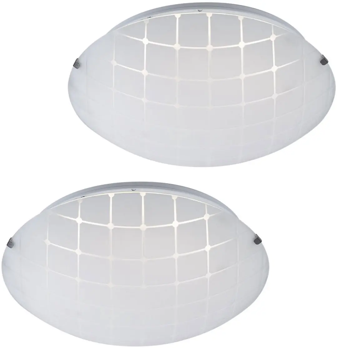 Globo Plafondlamp 8W 600lm Warm Wit