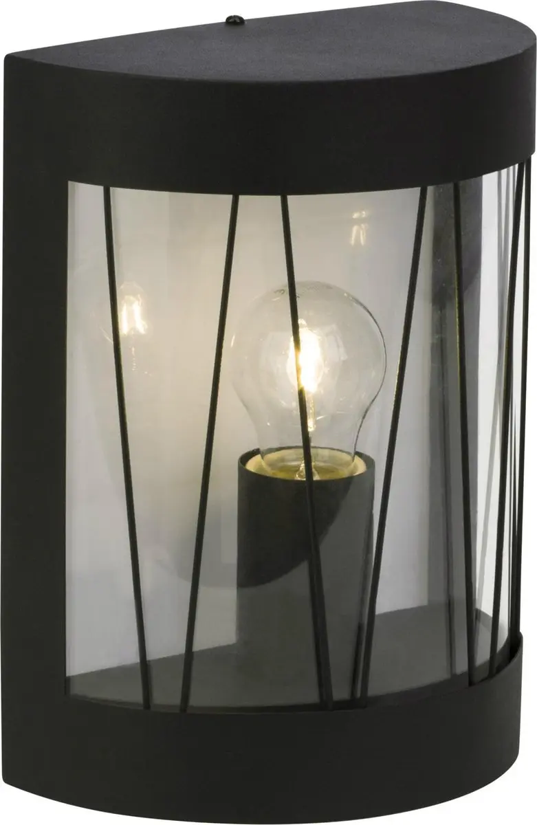Brilliant REED Buiten Wandlamp Zwart