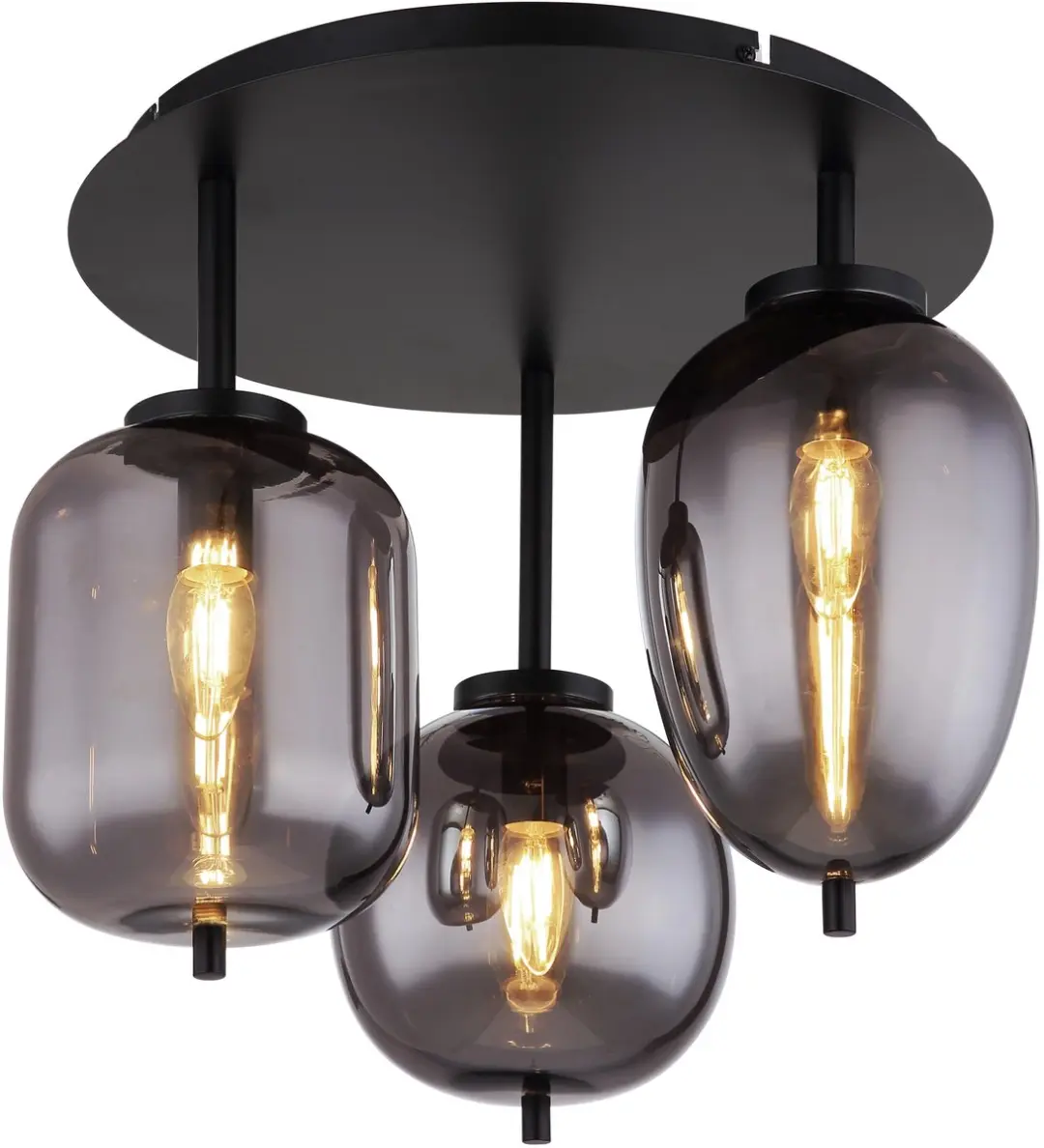 Globo Blacky Plafondlamp Ø46cm