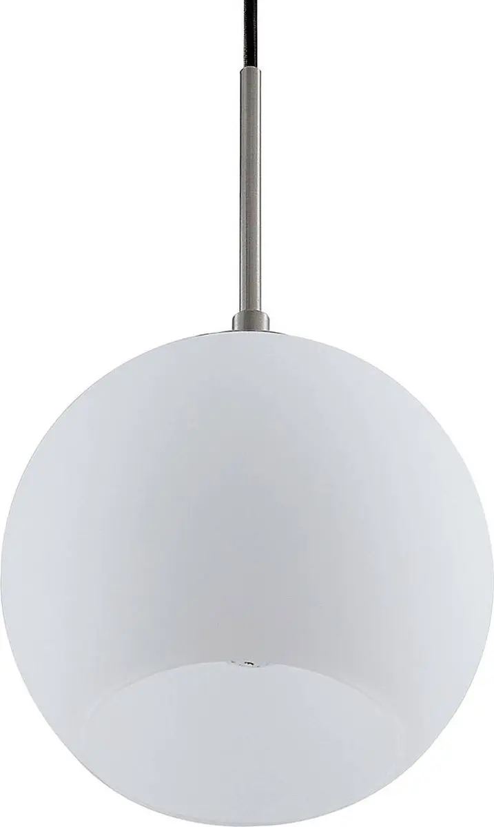 Lindby Hanglamp 3-Lichts - Staal/Glas - Ø32cm