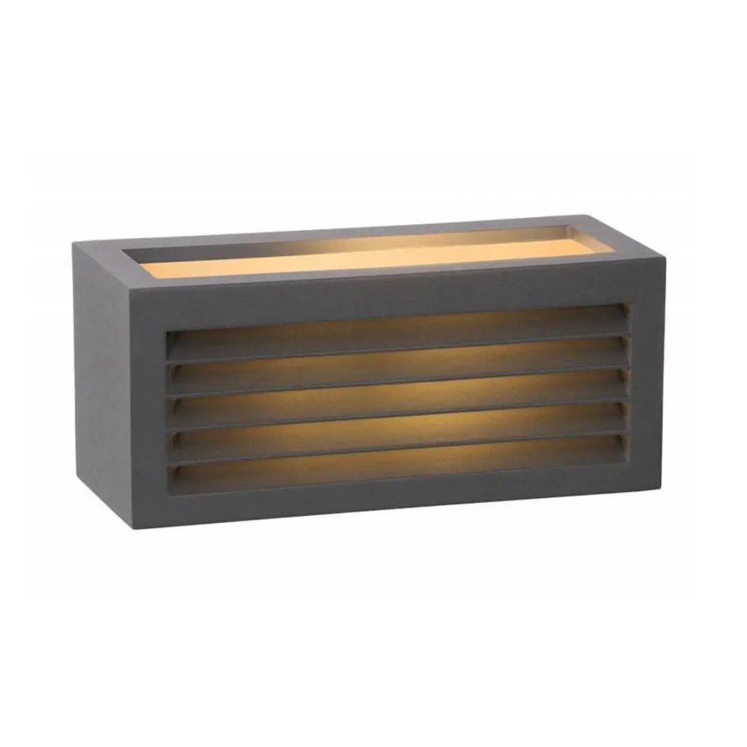 SLV Box-L Wandlamp E27 18W - Antraciet