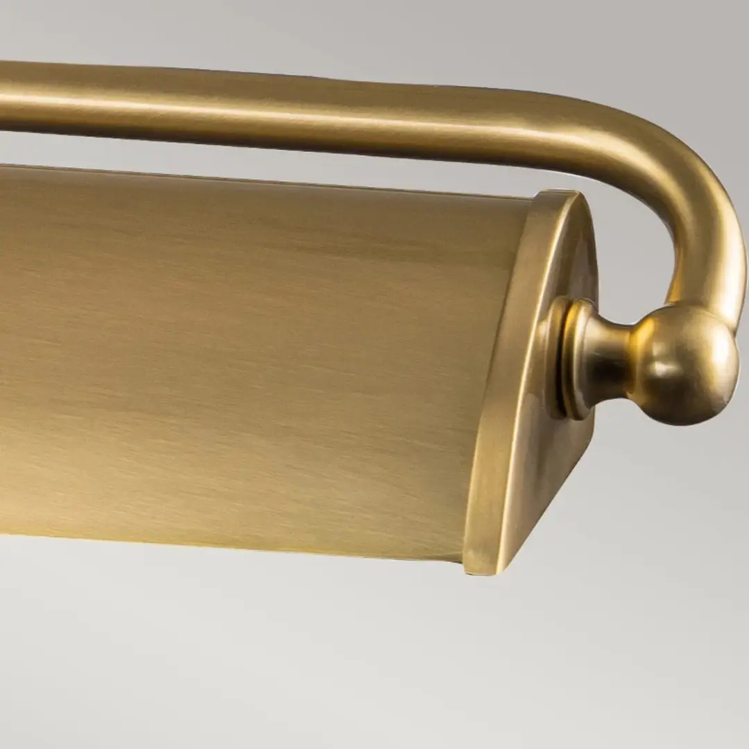 Elstead Winchfield LED Schilderijverlichting - 4x E14 40W - Dimbaar - Aged Brass - afbeelding 6 van 6