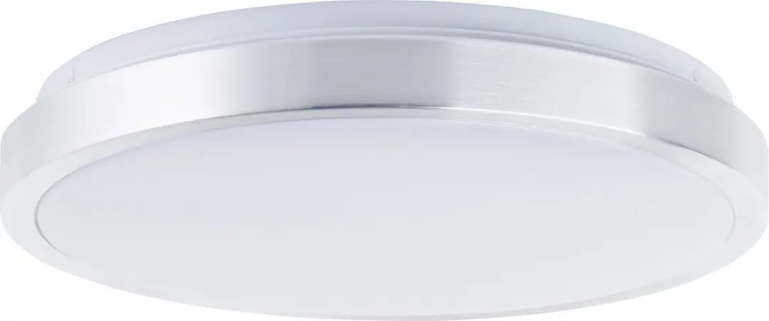 Brilliant LED Plafondlamp 24W 2400lm 3000K - 33cm Nikkel