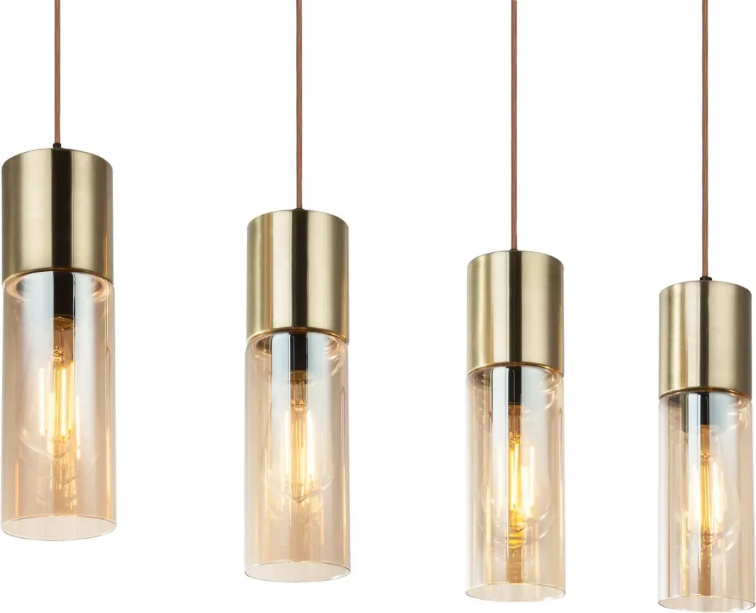 Globo Annika Hanglamp - 4 Lichtpunten Messing - afbeelding 6 van 6