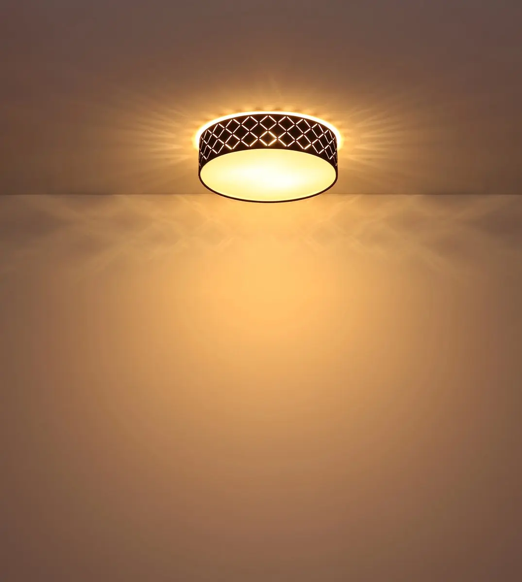 Globo Varios Plafondlamp - 2x E27 - Ø38cm - Zwart