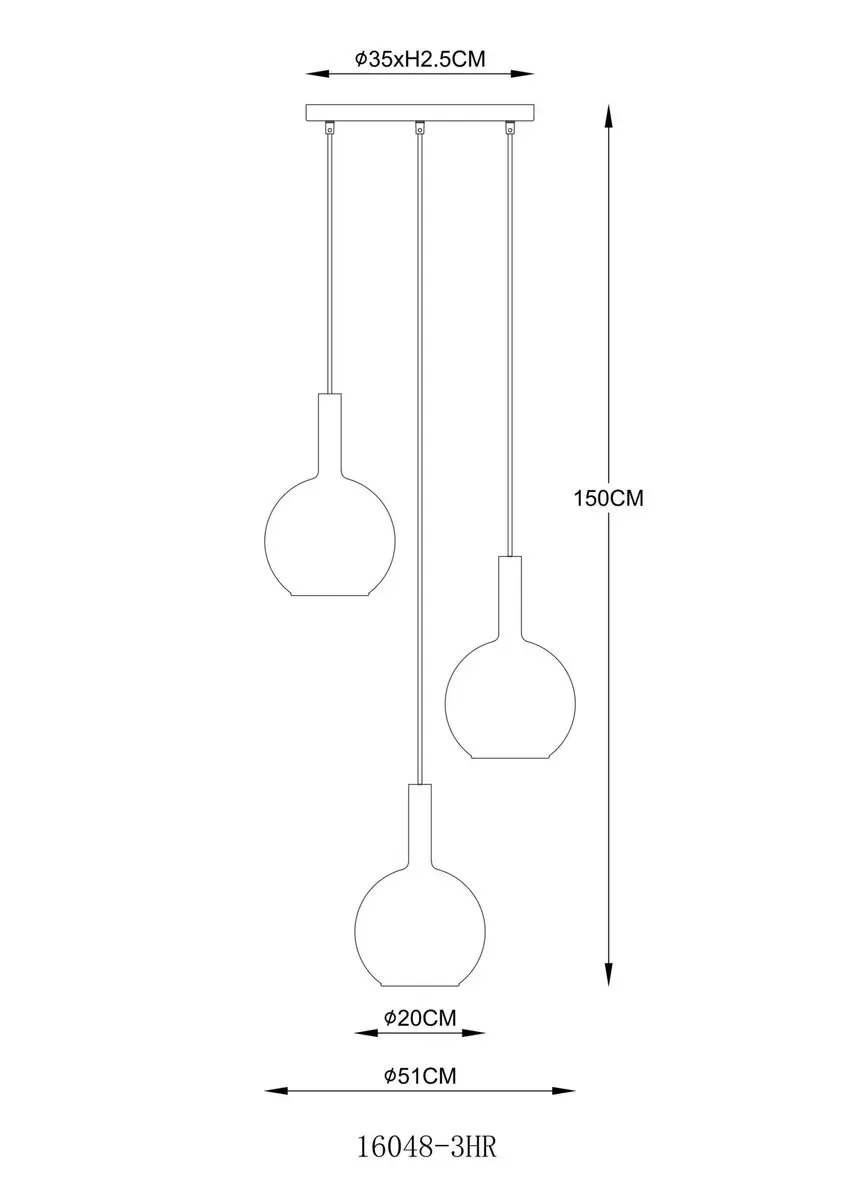 Globo Marinella Hanglamp