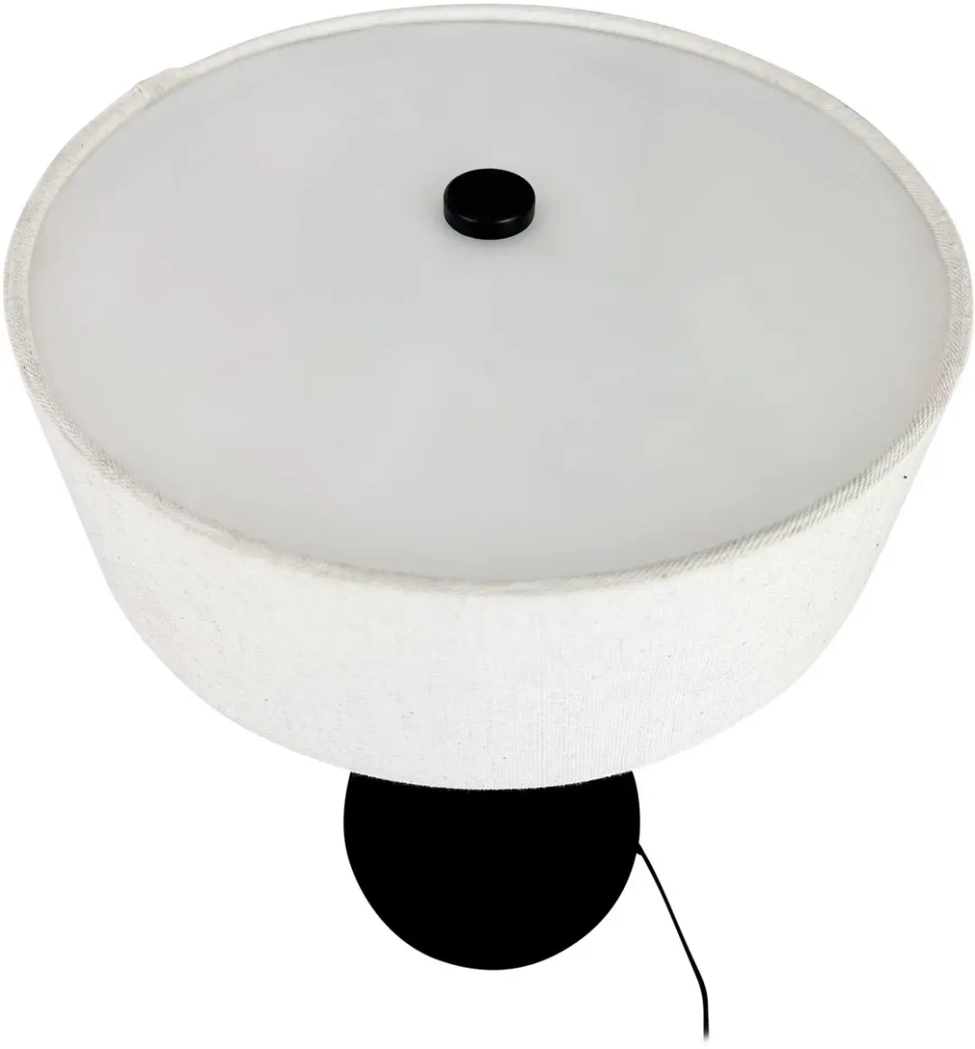 Dyberg Larsen Calix Tafellamp - 6W - Ø25cm - Nature/Black