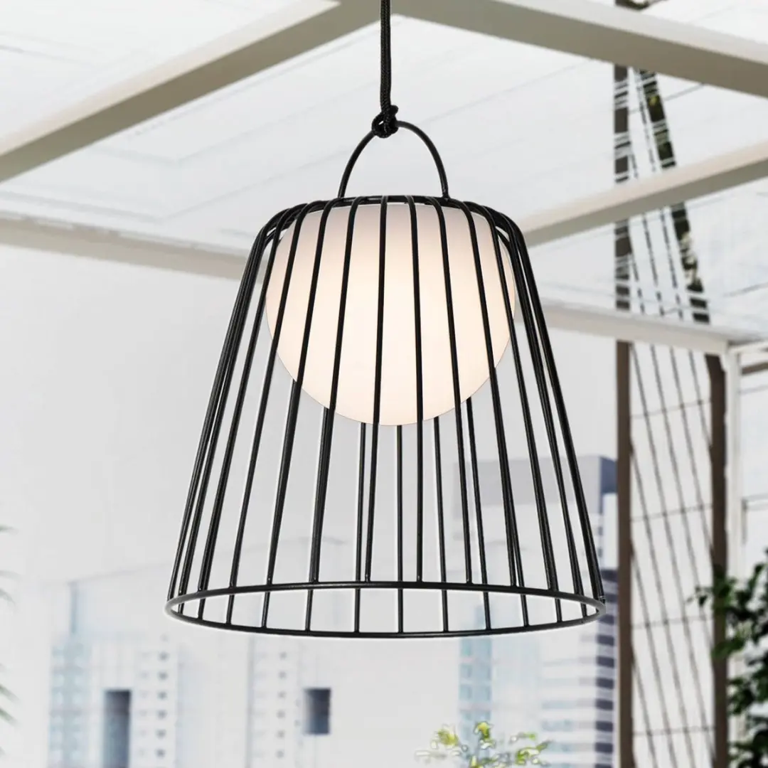Lindby Hanglamp Buiten 1 Licht Dimbaar