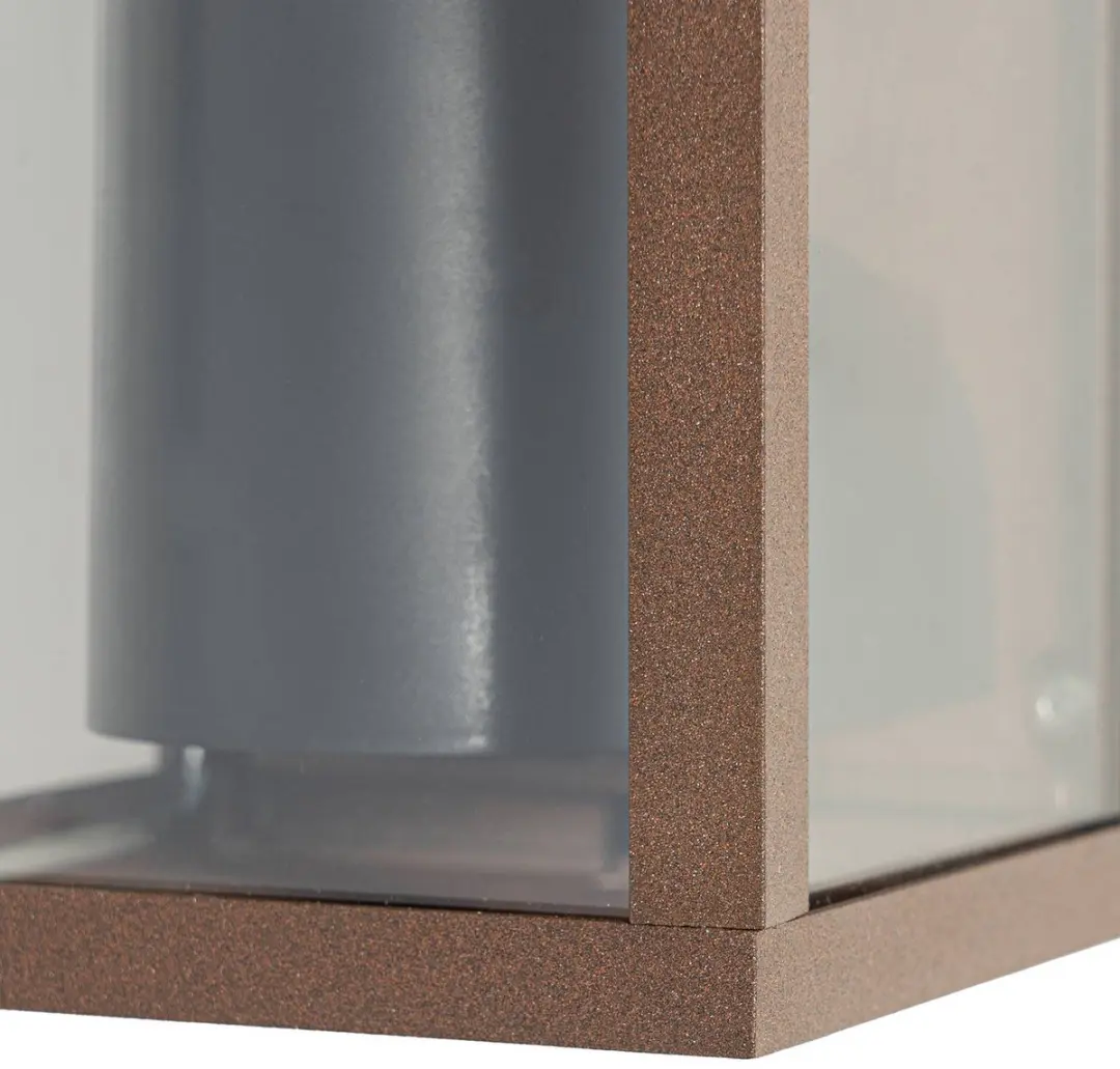 Lindby Wandlamp Buiten 1 Licht E27 - Roestkleurig