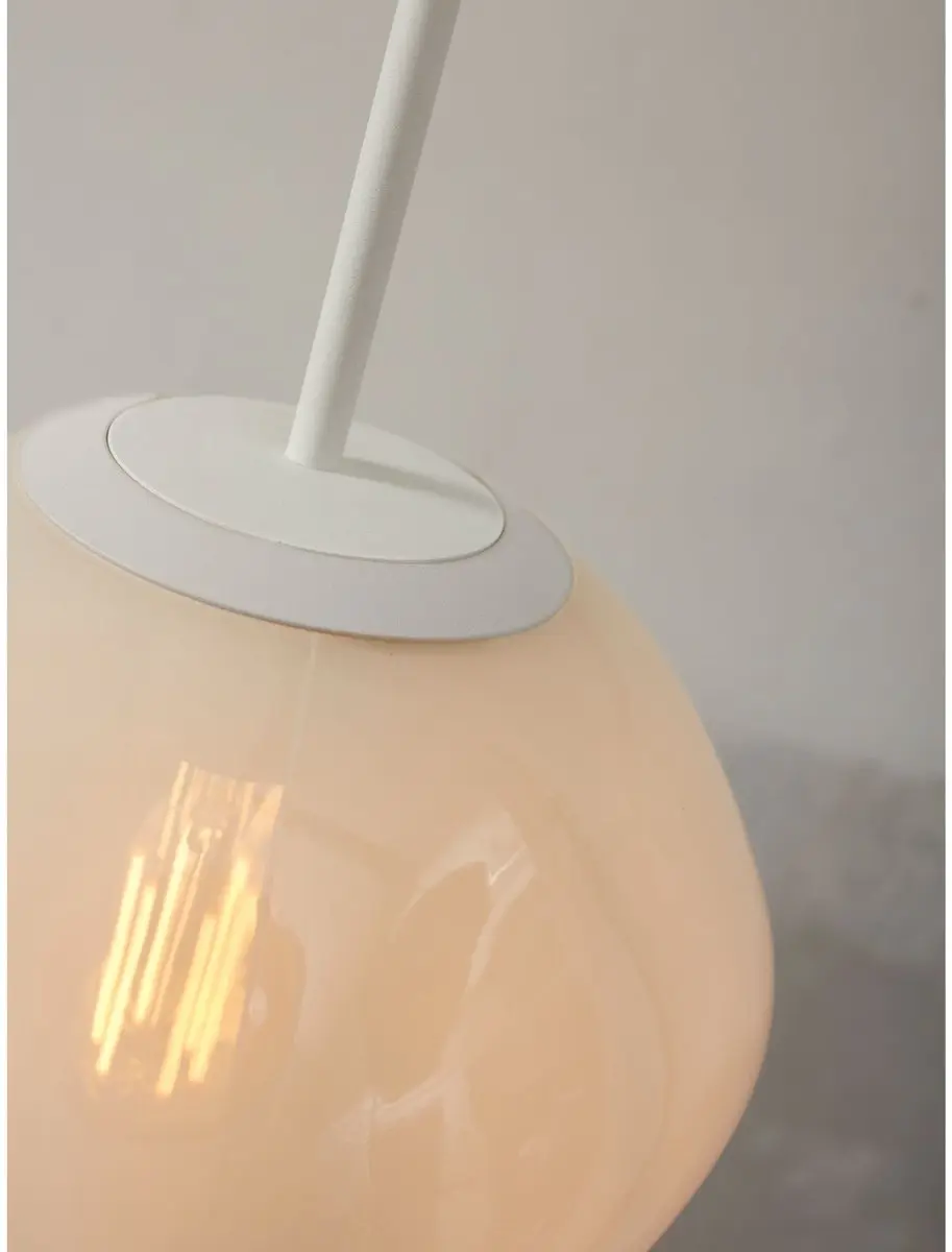 it's about RoMi Hanglamp Helsinki - Wit 26x26x37.5cm