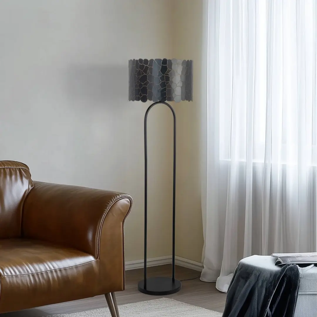 Lindby Vloerlamp Metaal 1 Licht E27