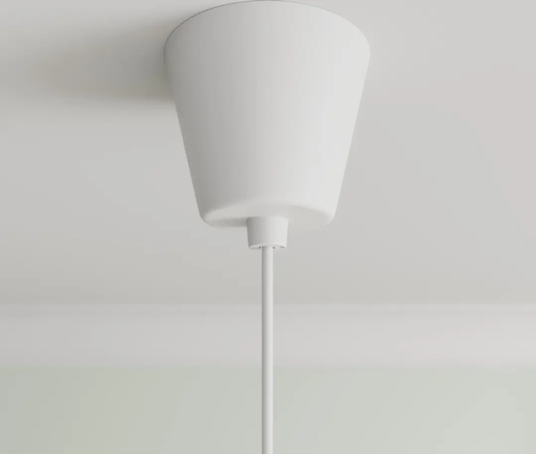 Lindby Hanglamp 3-Lichts - Wit - Ø60cm