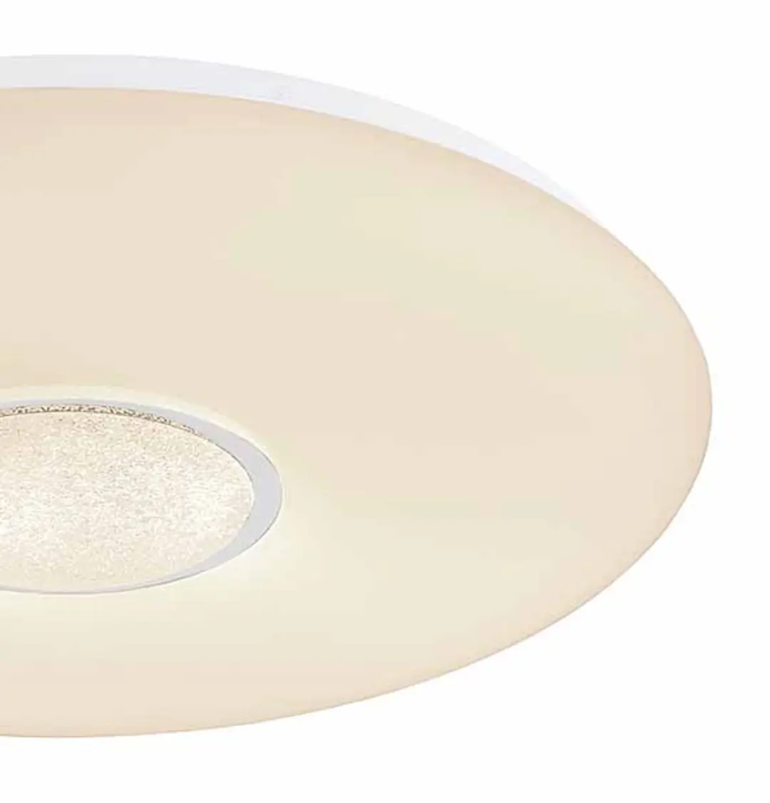 Globo Sully Plafondlamp - 2x LED - Ø49cm - Wit - afbeelding 6 van 6
