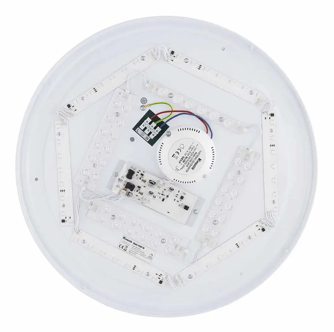 Globo Sully Plafondlamp - 2x LED - Ø49cm - Wit