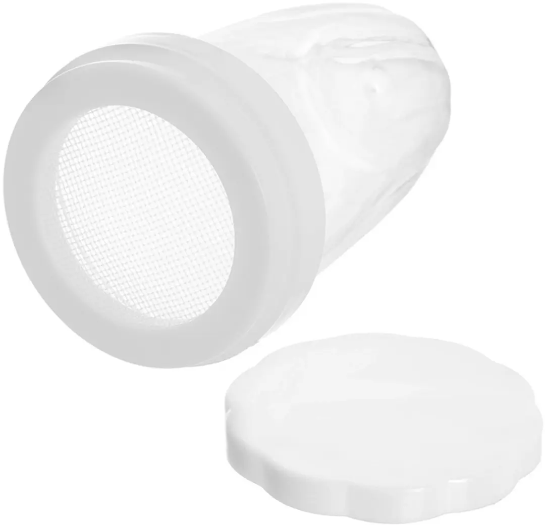 Orion Pojemnik met Zeef 250ml - Transparant/Wit