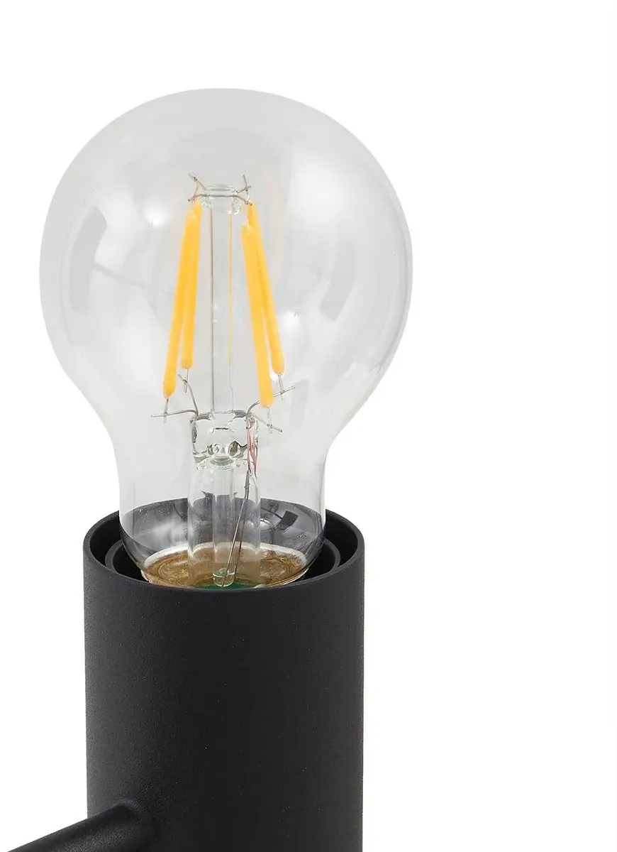 Lucande Hanglamp 6-Lichts Metaal E27 - Zwart