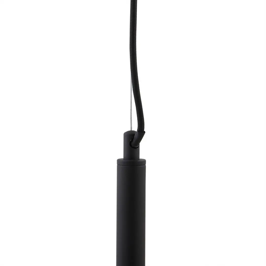 Lucande Hanglamp 6-Lichts Metaal E27 - Zwart