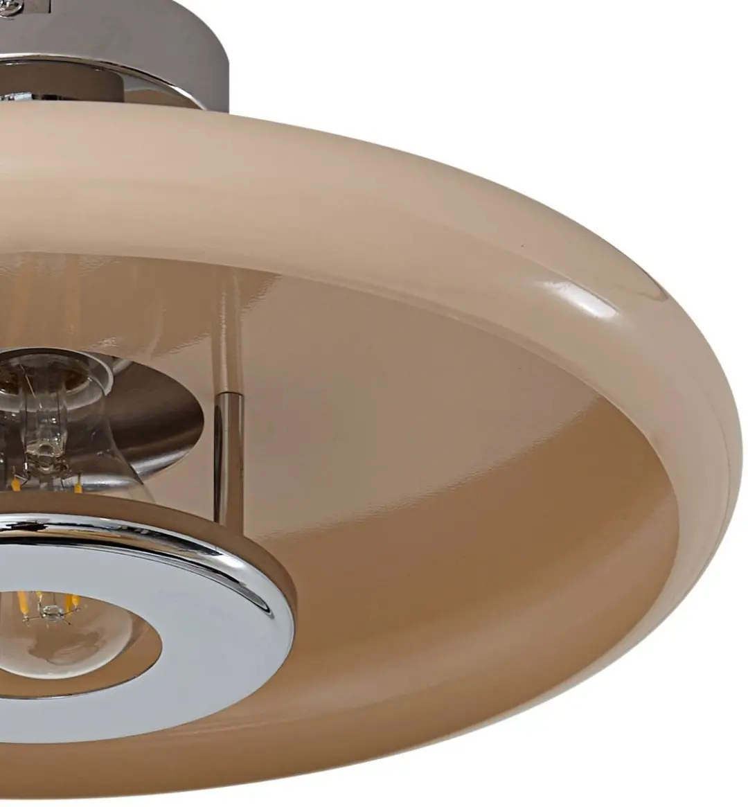 Lindby Plafondlamp 1 Licht E27 Beige