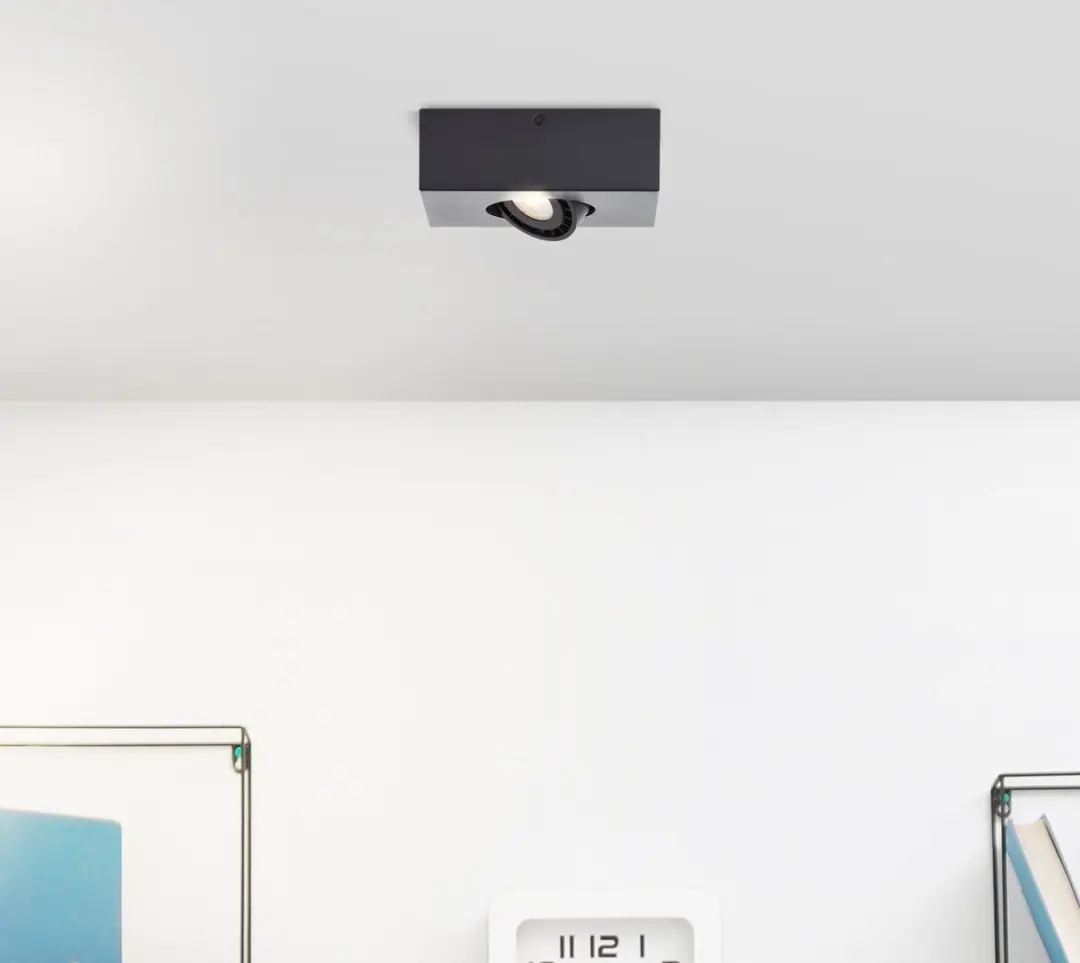 Brilliant Doro Plafondspot GU10 4,5W - Zwart