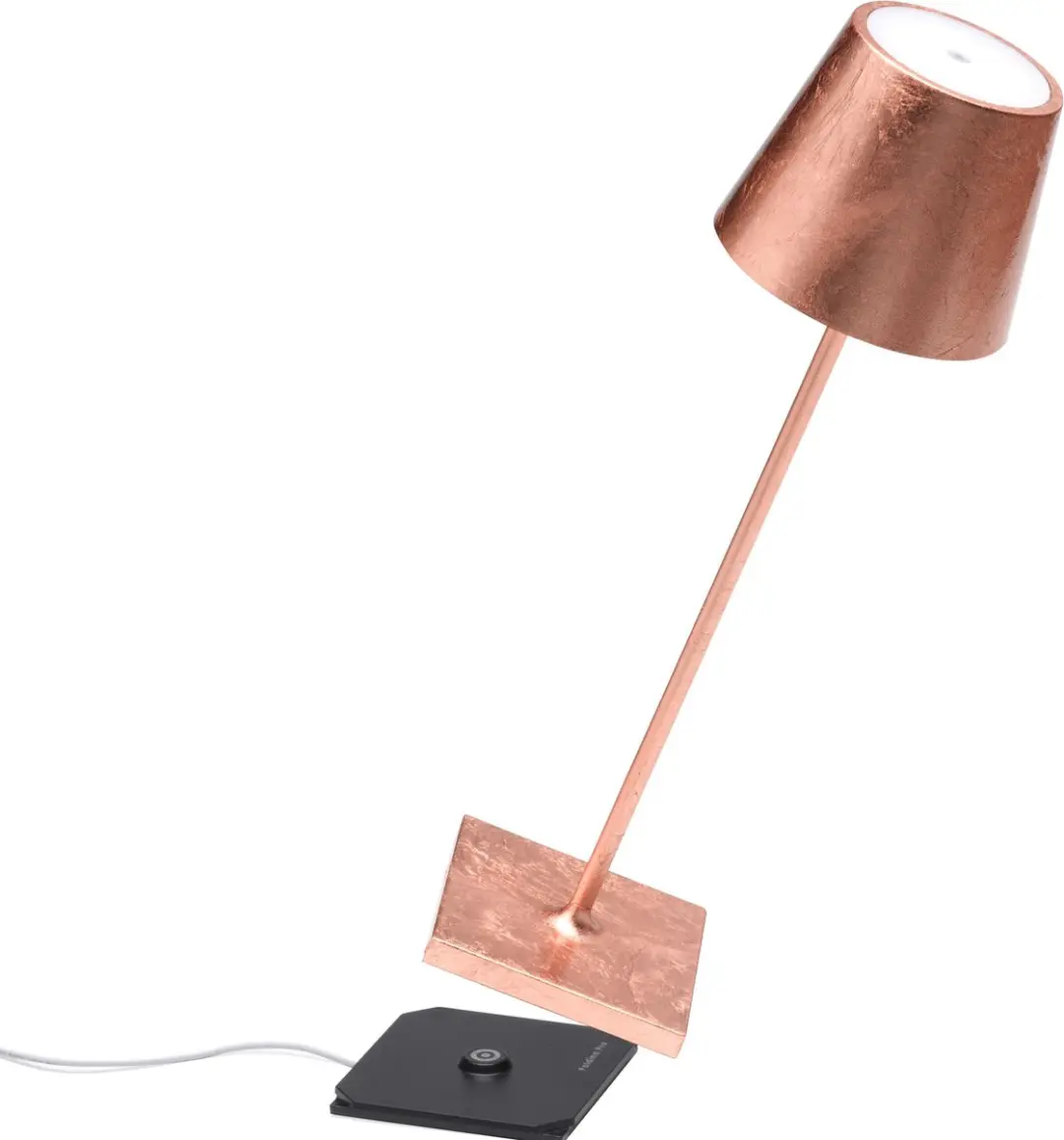 Zafferano Poldina Pro Oplaadbare LED Tafellamp Koper