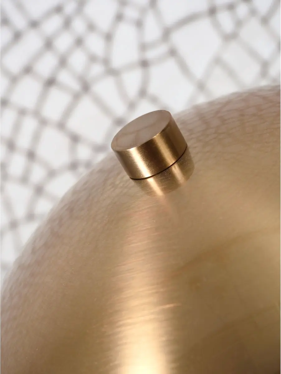it's about RoMi Toulouse Vloerlamp - Goud Ø40cm