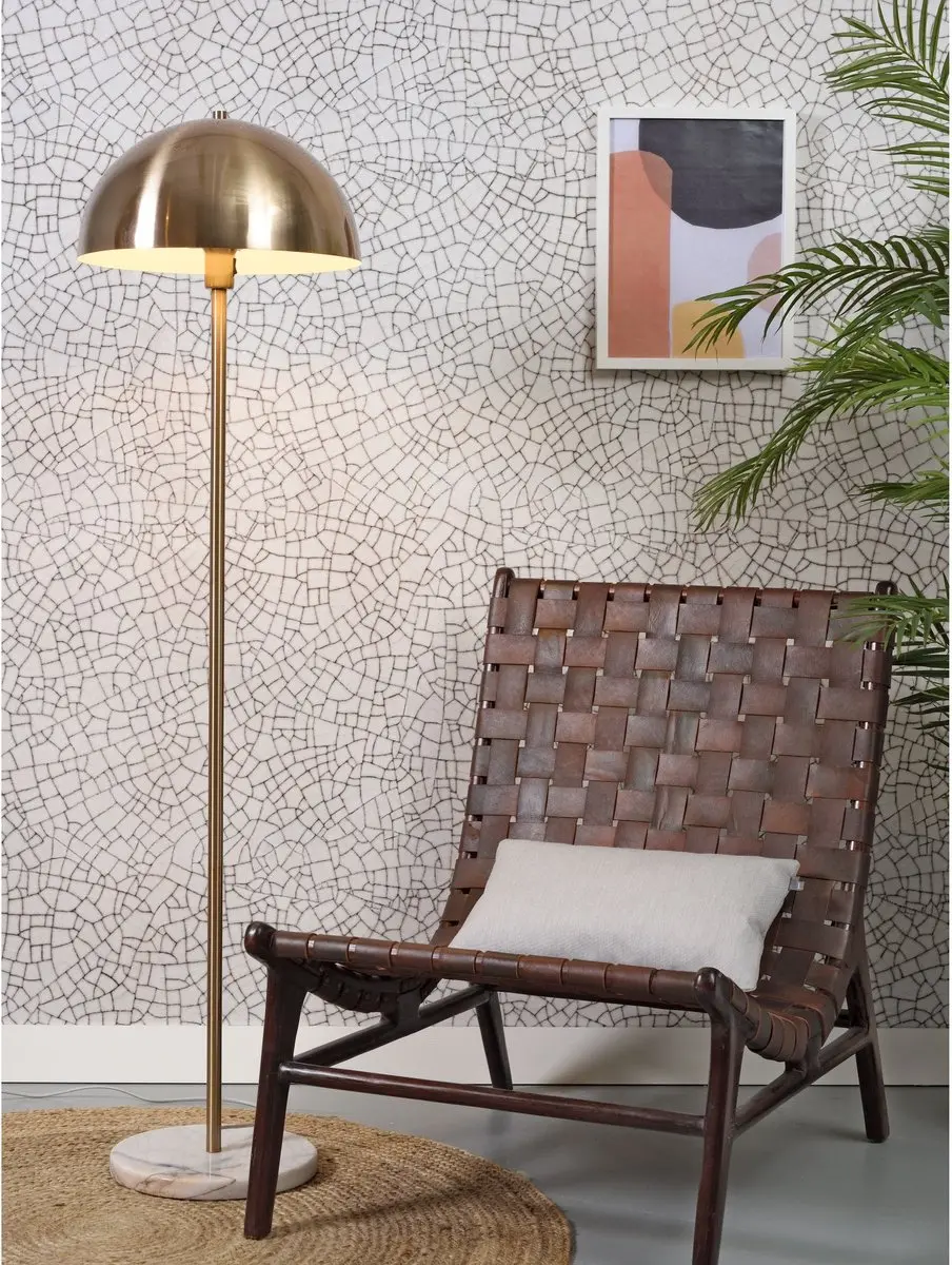 it's about RoMi Toulouse Vloerlamp - Goud Ø40cm