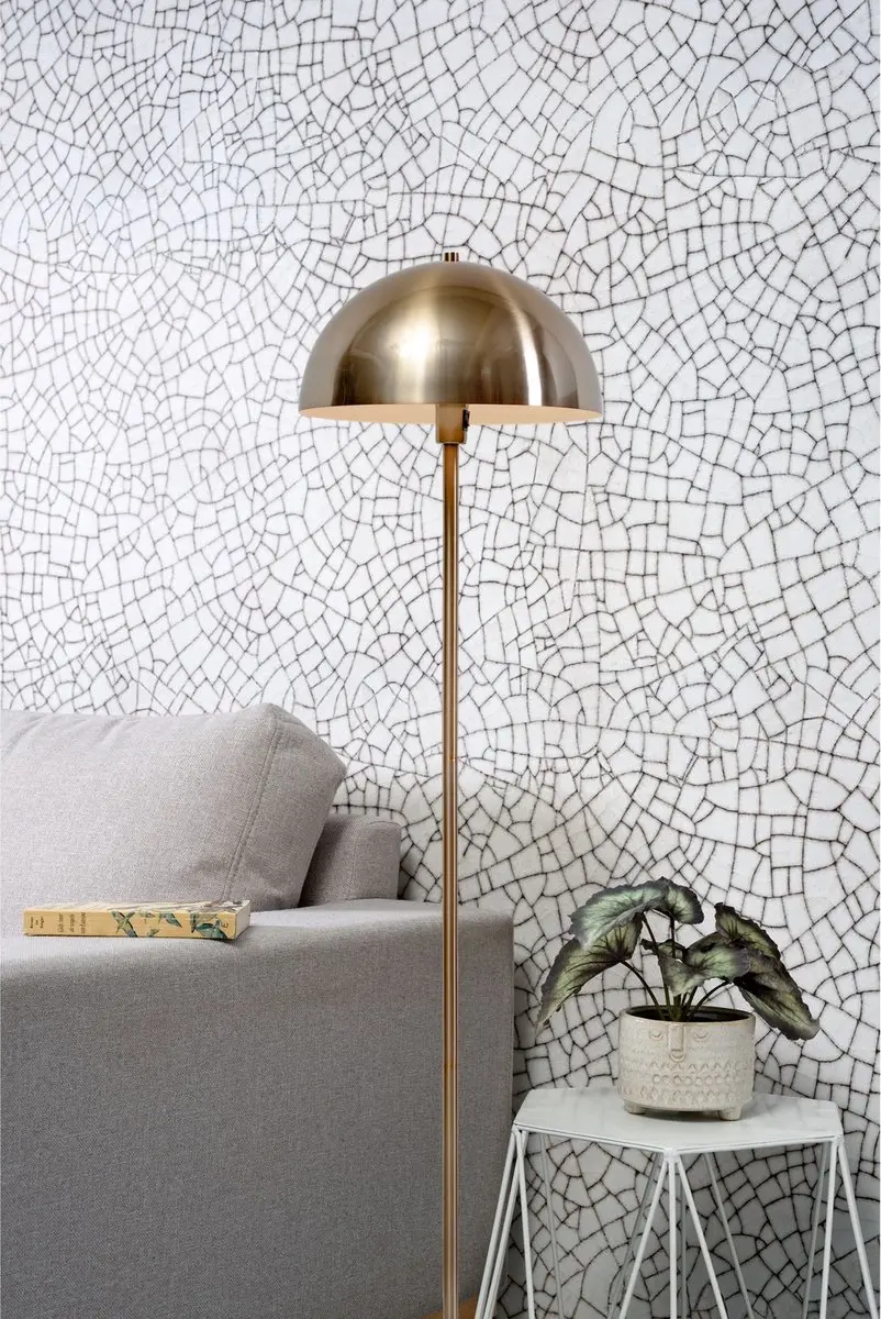 it's about RoMi Toulouse Vloerlamp - Goud Ø40cm