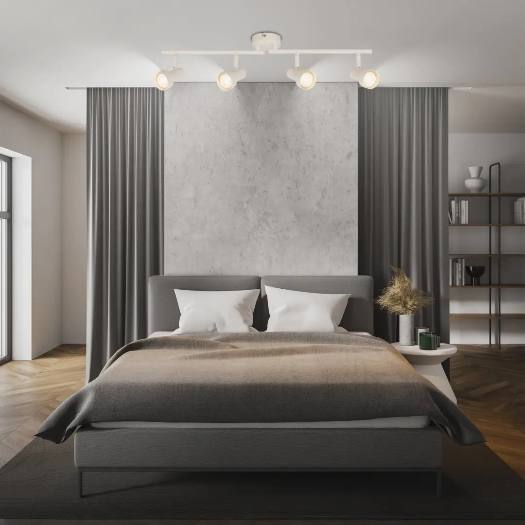Briloner B.K.Licht Tapp Opbouwspot 4x GU10 - Oud Wit