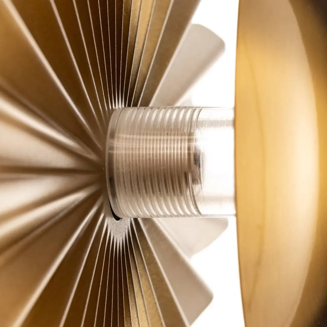 Lindby Wandlamp 5-lichts G9 - 72cm - Zwart/Goud/Brons