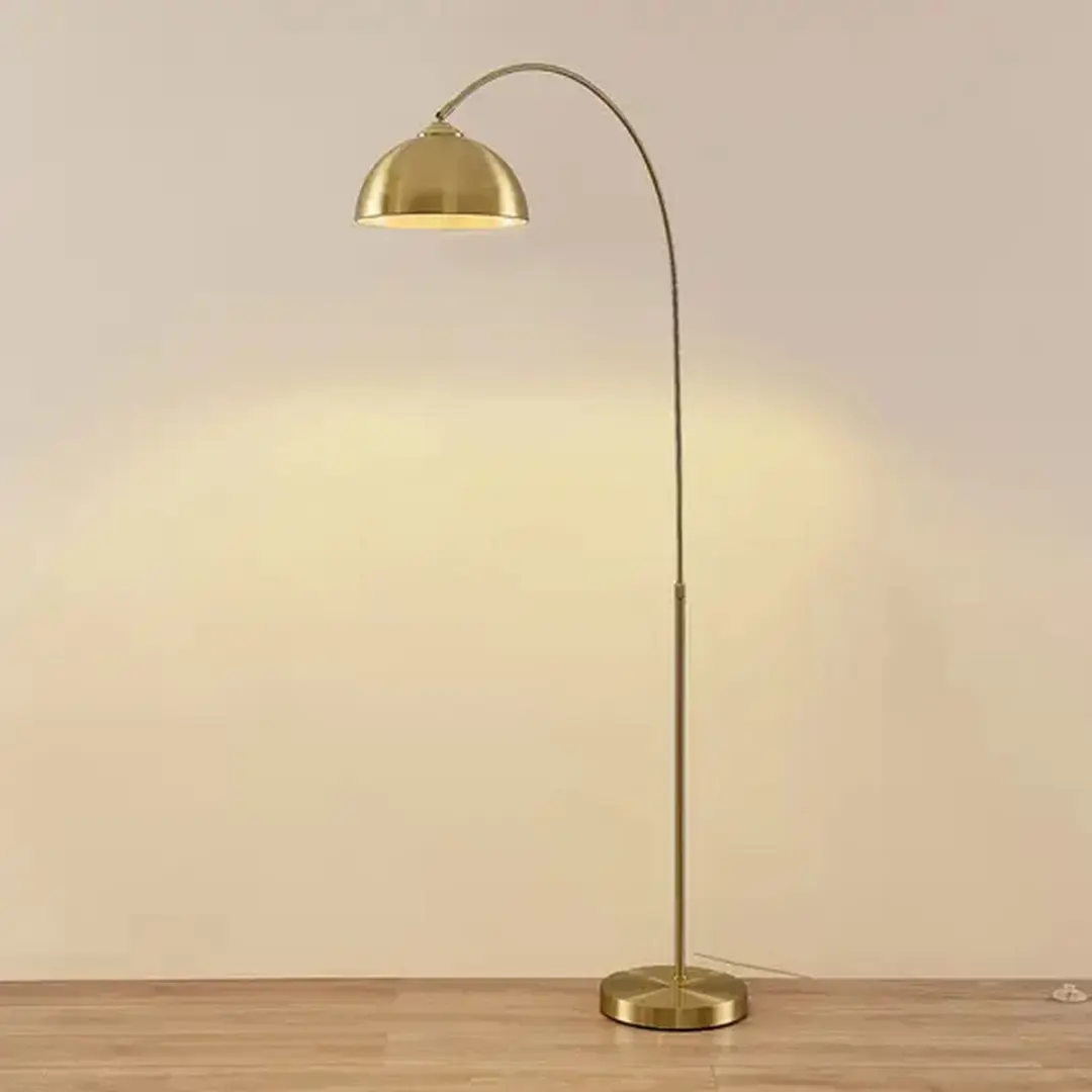 Lindby Booglamp 1 Lichtpunt 15W - Mat Messing