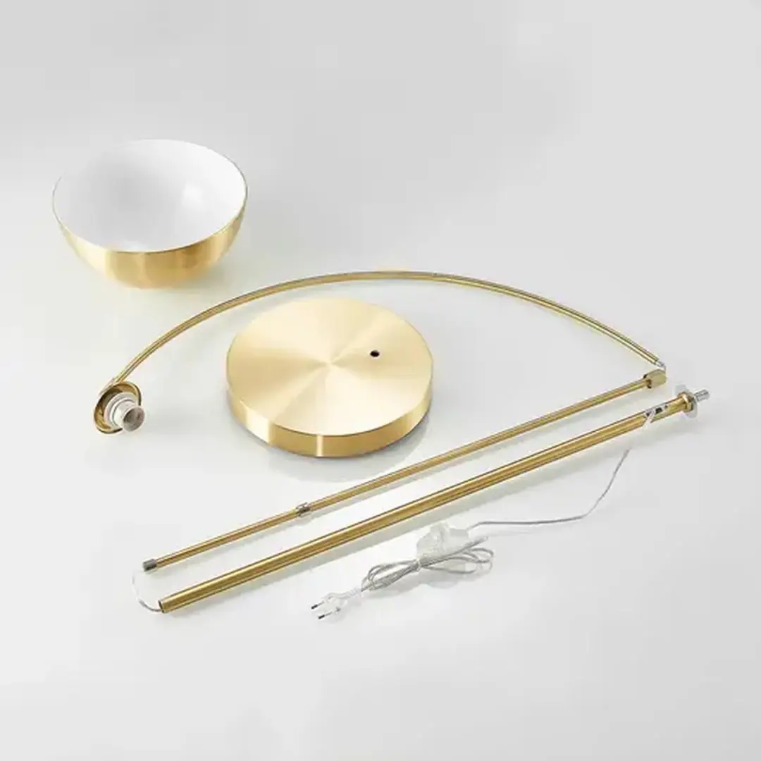 Lindby Booglamp 1 Lichtpunt 15W - Mat Messing
