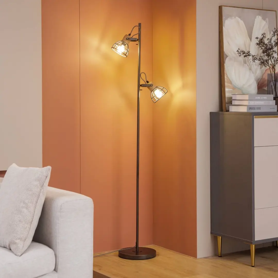 Lindby Vloerlamp 2-lichts