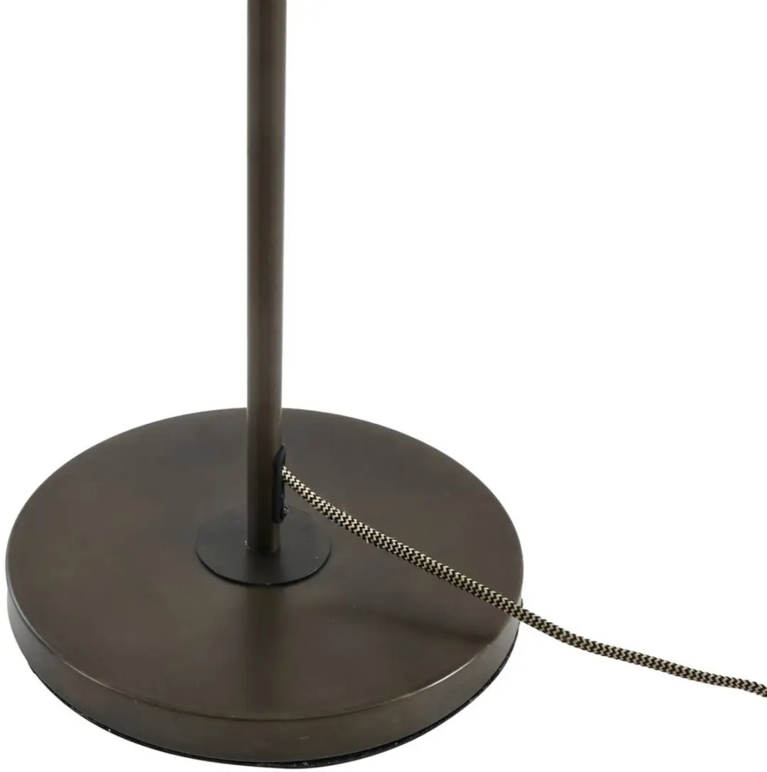 Lindby Vloerlamp 2-lichts - Zwart/licht hout