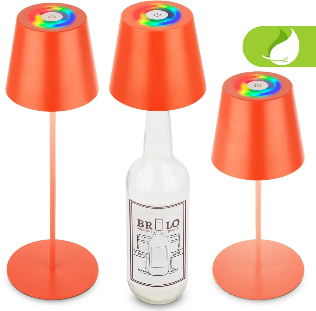 Briloner Calida Oplaadbare Tafellamp - RGBW - 2,5W - Oranje