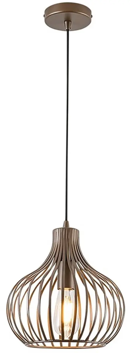 Freelight Hanglamp Aglio Brons-Goud Ø28cm