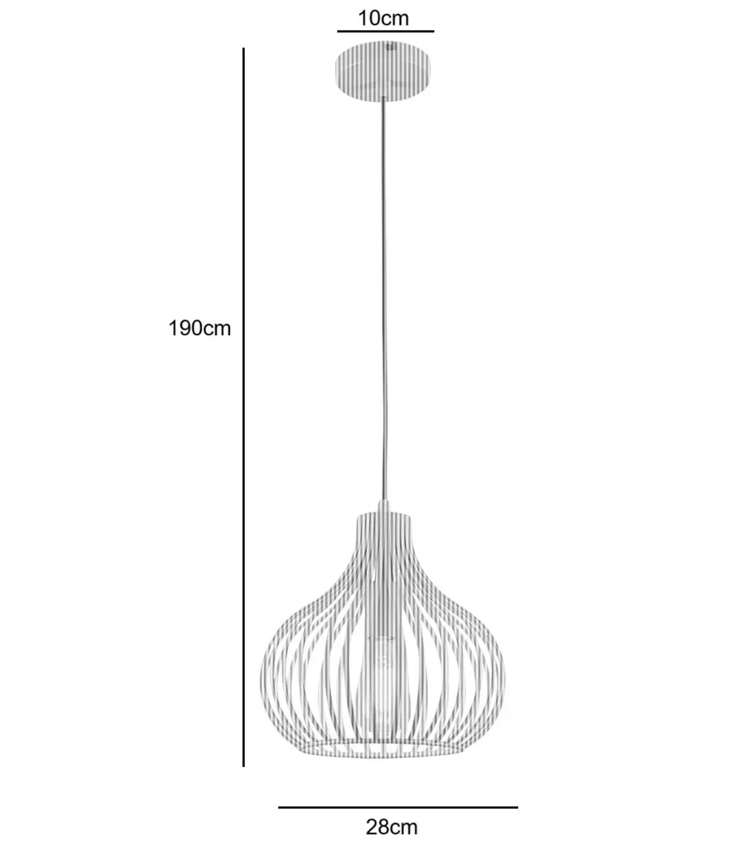 Freelight Hanglamp Aglio Brons-Goud Ø28cm