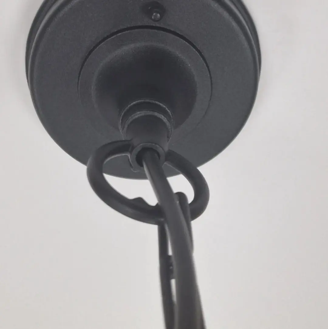 Elstead LED Buiten Hanglamp Chapel Mini E27 60W - IP44 - Dimbaar - Zwart - afbeelding 6 van 6
