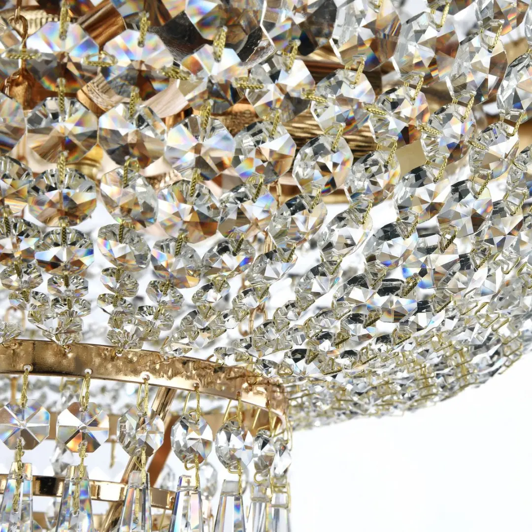 Maytoni Palace Kroonluchter - 6x60W - Ø50cm - Goud