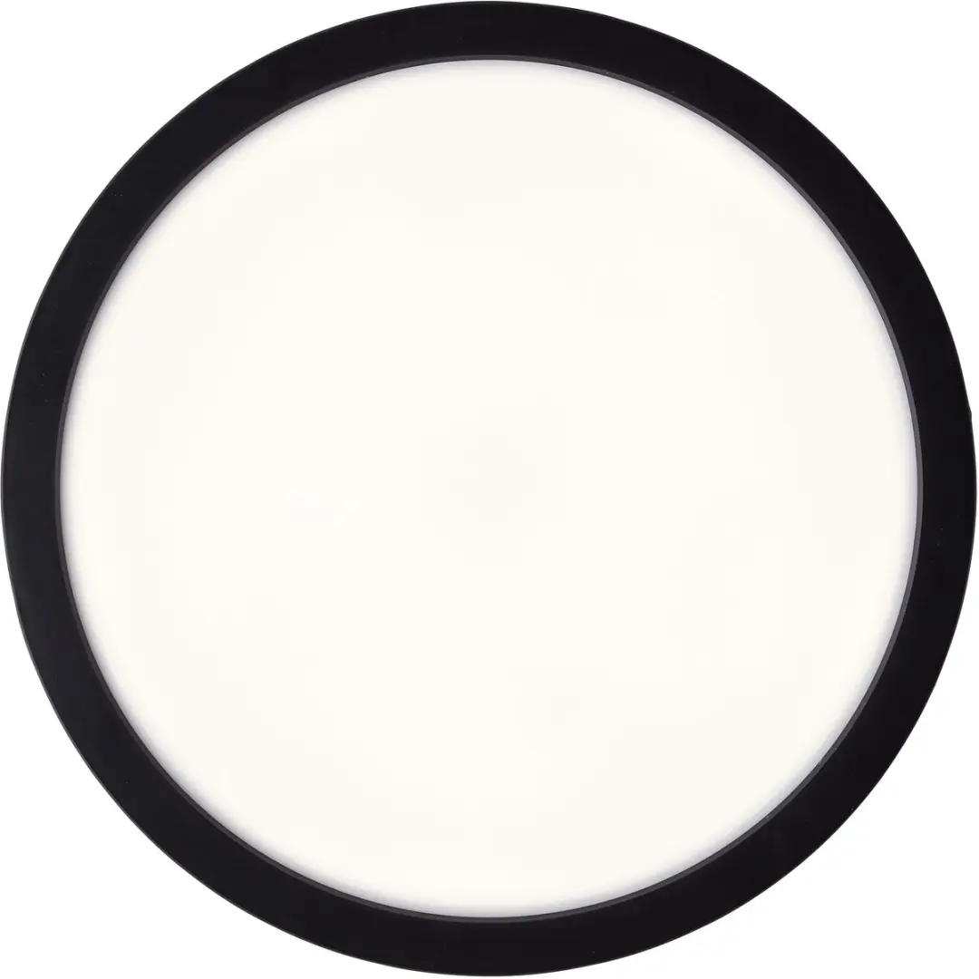 Brilliant Navara G80885/26 LED Plafondlamp 18W - Ø27,5cm - Zwart